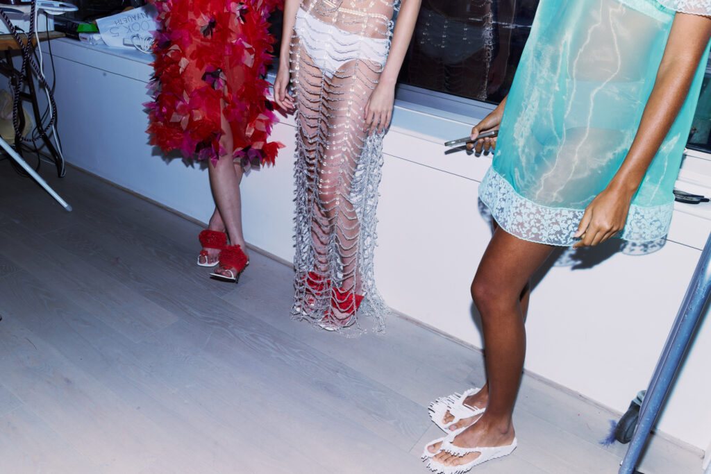 SUSAN FANG показала на London Fashion Week шлёпанцы и кружево, напечатанные на Bambu Lab