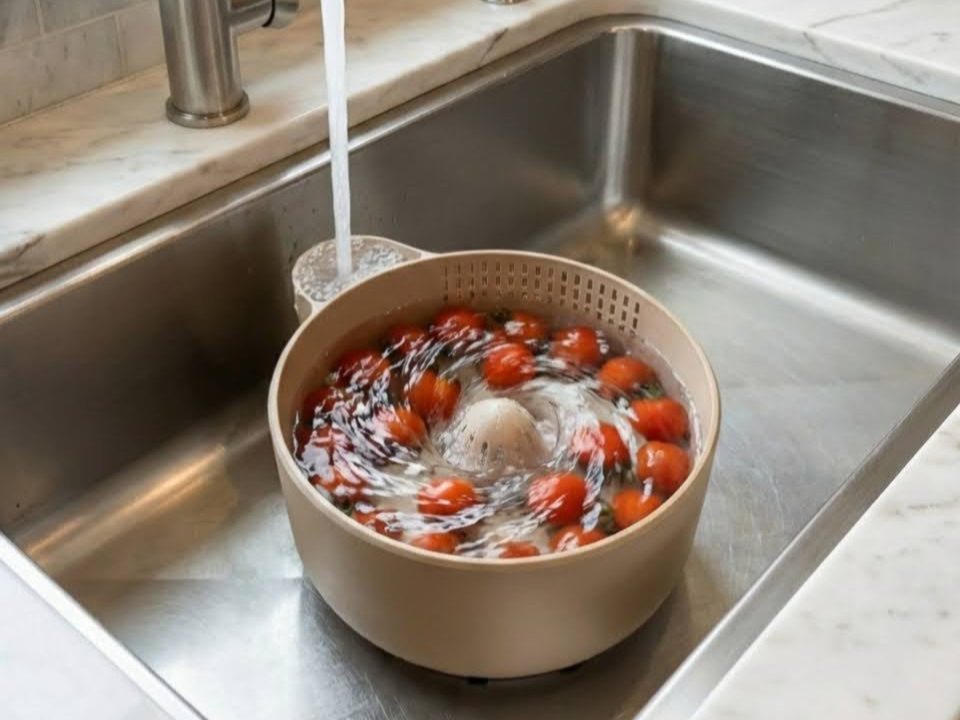 Водоворот для мытья овощей и ягод